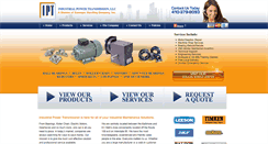 Desktop Screenshot of industrialpowertrans.com
